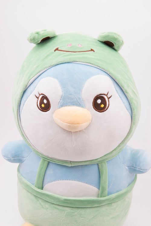 PELUCHE MEDIANO DISEÑO DE PINGÜINO 33CM ALTO X 28CM ANCHO