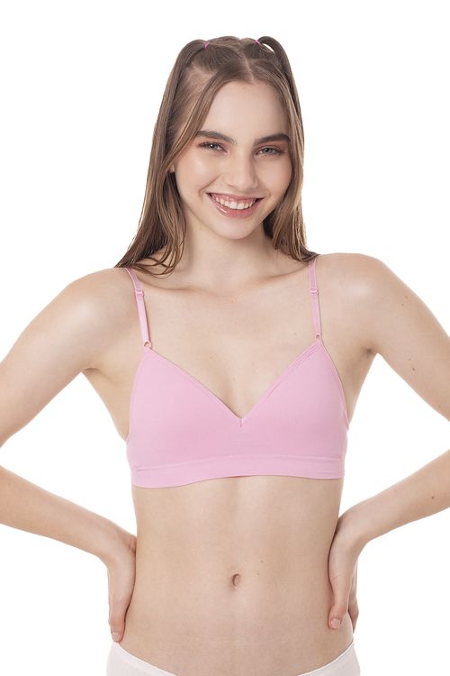 BRASIER TEEN COPA A SIN COSTURAS X2