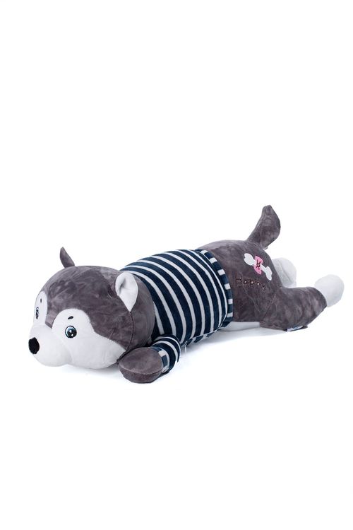 PELUCHE DISEÑO DE LOBO MEDIANO