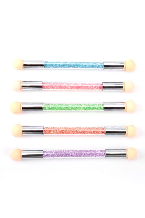 SET PINCEL DE UÑAS DOBLE PUNTA DEGRADÉ