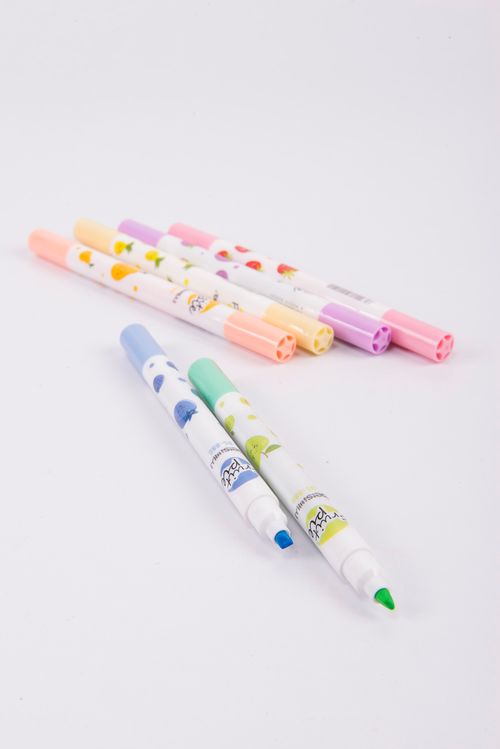 SET DE MARCADORES MIX COLORS X6 PIEZAS