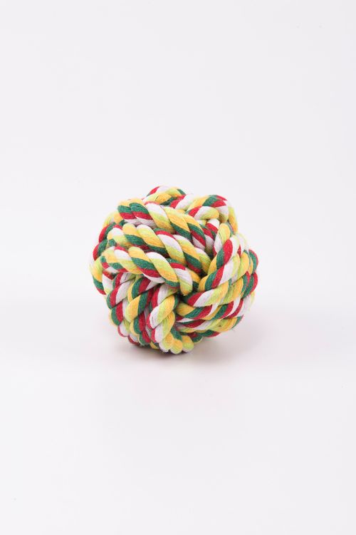 PELOTA PARA MASCOTA DE CUERDA
