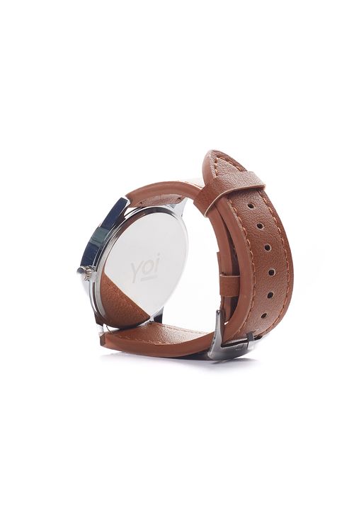 RELOJ PARA HOMBRE CLÁSICO TIPO ANALÓGICO ALA MODA Y AJUSTABLE