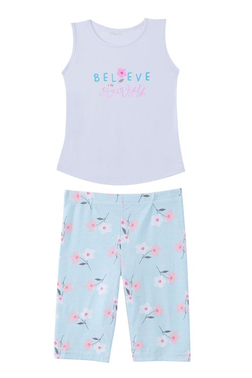 CONJUNTO DE PIJAMA PARA NIÑA