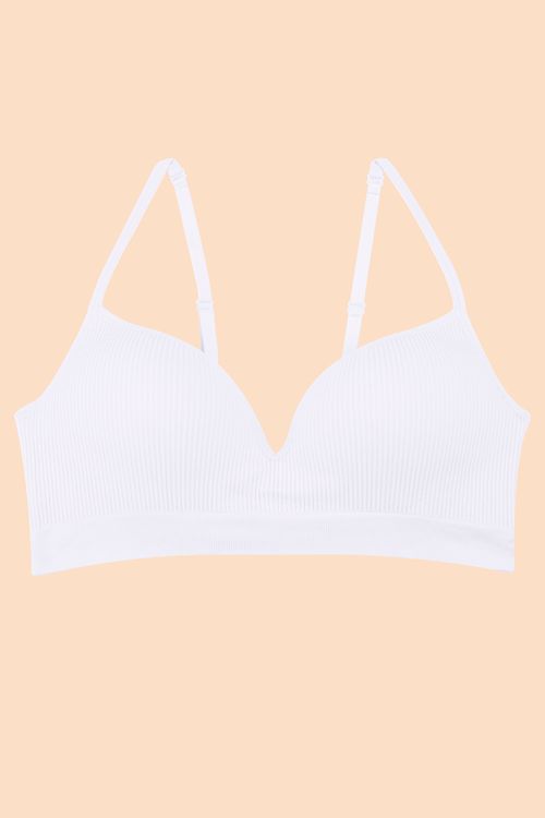 Brasier individual sin aro seamless acanalado