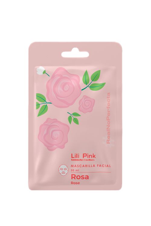 Mascarilla facial rosa 30ml