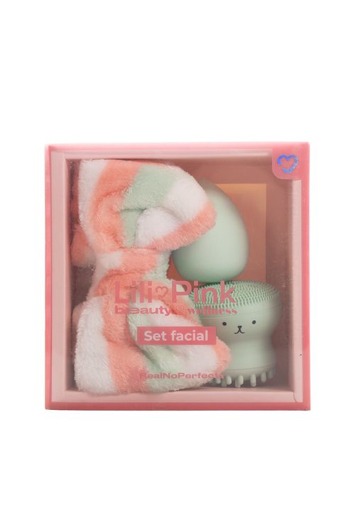 Set de cuidado pulpo + balaca + beauty blender