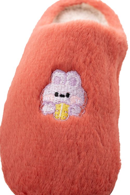 Pantuflas texturizadas con diseño de animales
