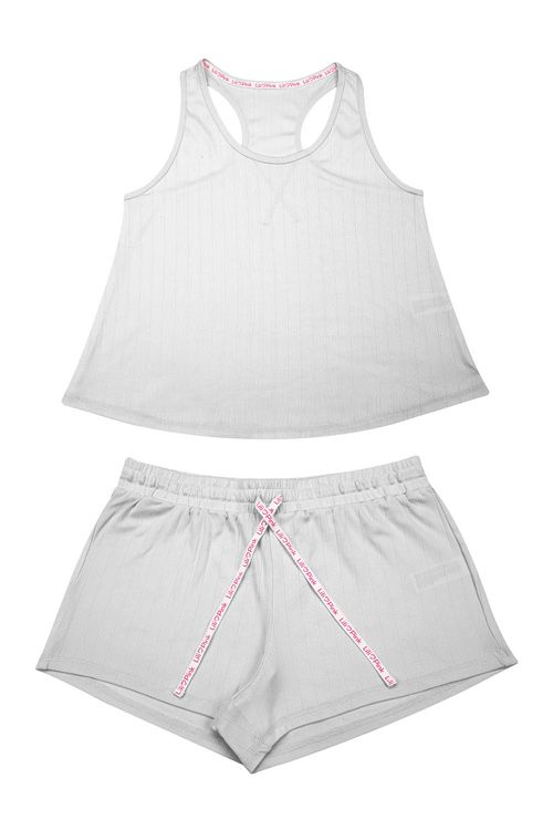 Conjunto de pijama manga sisa moderna
