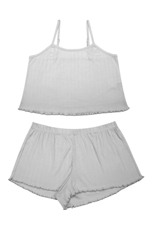 Conjunto de pijama cómoda con tiras