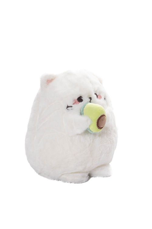 Peluche suave con diseño de gato de 18 cm