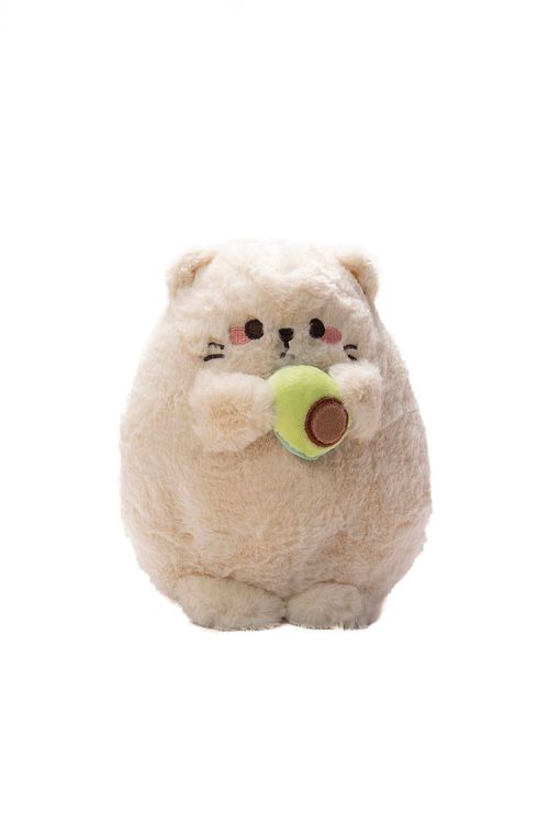 Peluche suave con diseño de gato de 18 cm