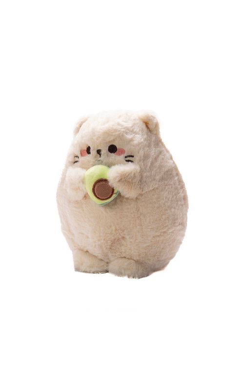 Peluche suave con diseño de gato de 18 cm