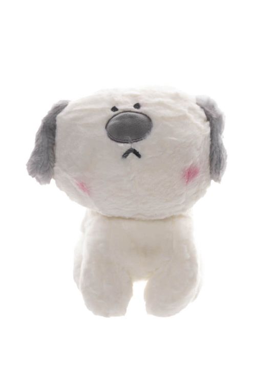 Peluche suave con diseño de perro de 23 cm