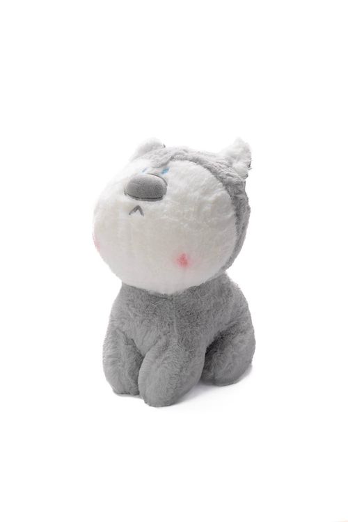 Peluche suave con diseño de perro de 23 cm