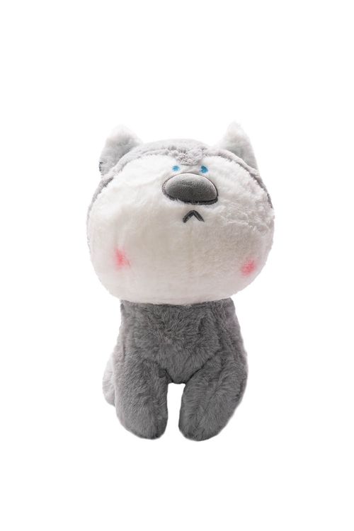 Peluche suave con diseño de perro de 23 cm