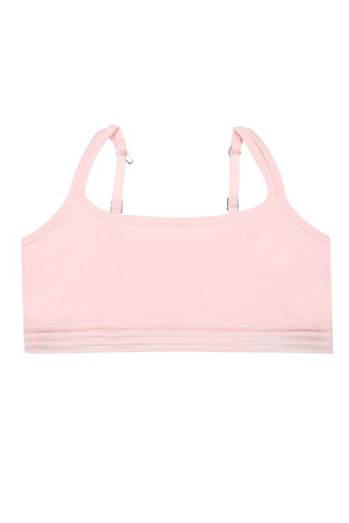 Top en algodón para niña paquete x2