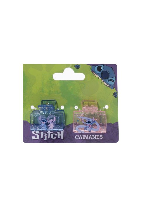 Set de caimanes x2 unidades diseño de stitch