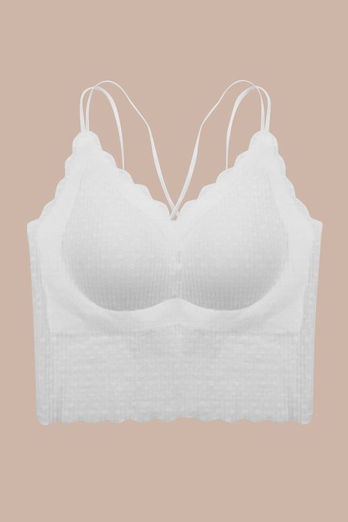 Top tankini en encaje