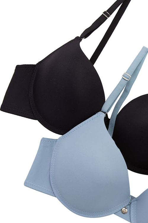 Brasier paquete x2 confeccionado en microfibra