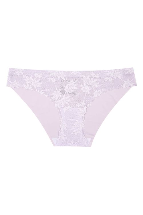 Panty hipster en encaje y microfibra paquete x2