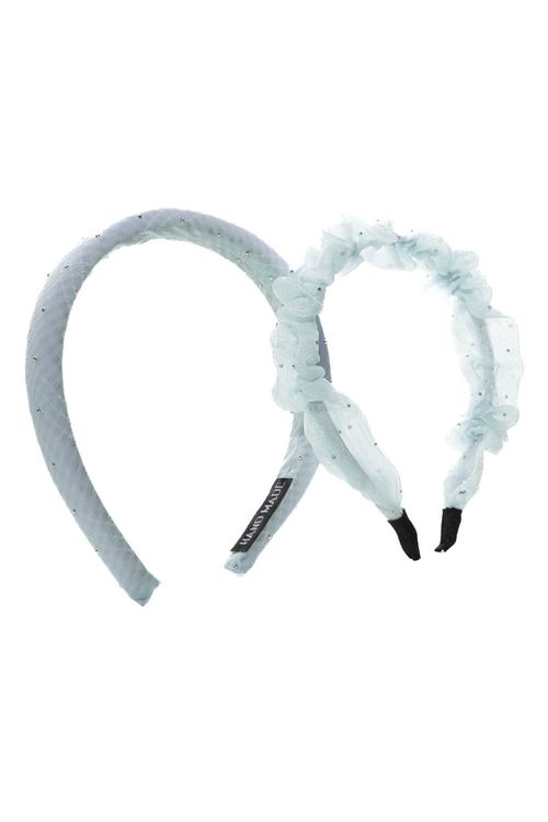 Diadema con moñas x2 unidades