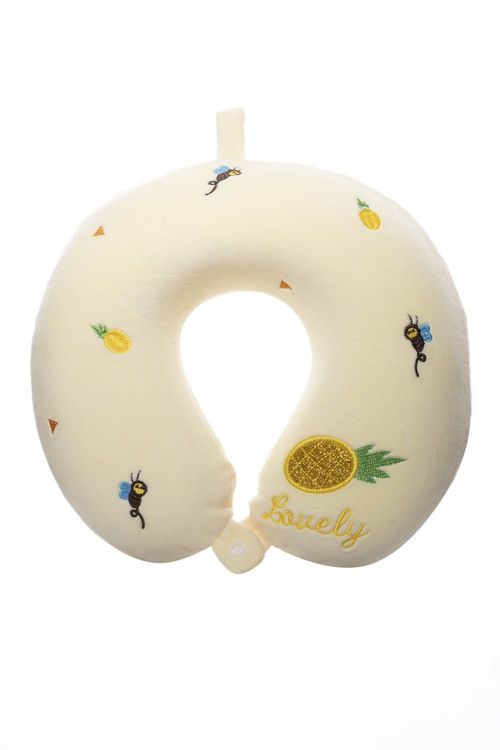 Almohada de viaje con figuras