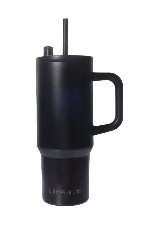 Termo portátil 710ml con manija y pitillo