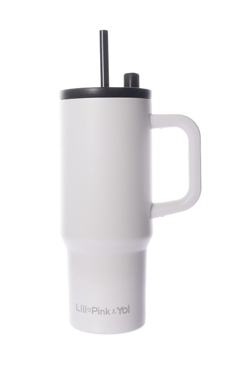 Termo portátil 710ml con manija y pitillo