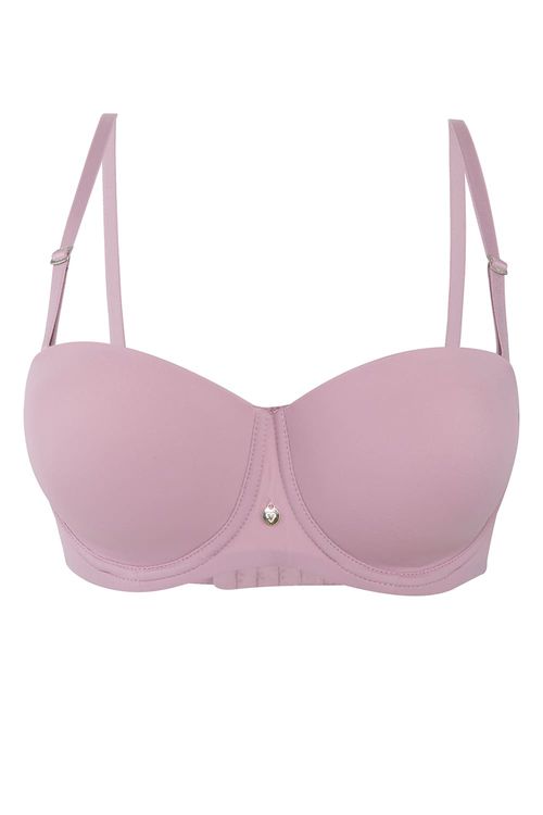 Brasier paquete x2 tipo strapless en microfibra