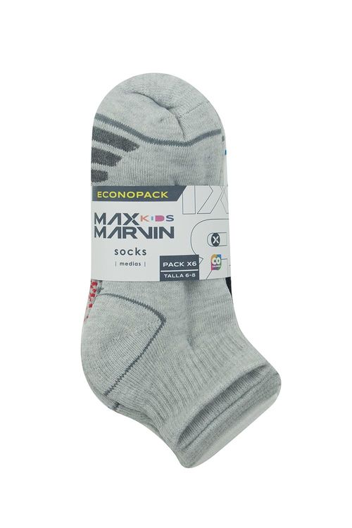 Medias para niño max marvin x6 und tipo tobillera