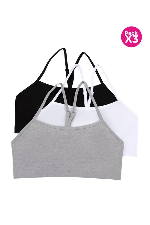 Top seamless sin costuras paquete x3