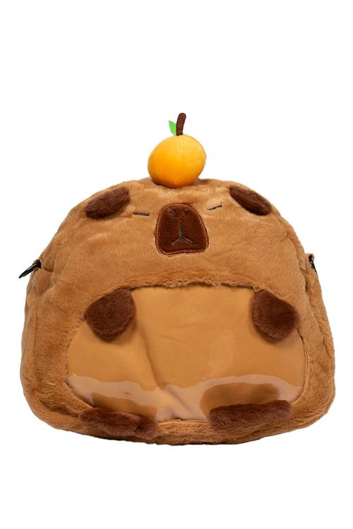 Morral con diseño de capibara