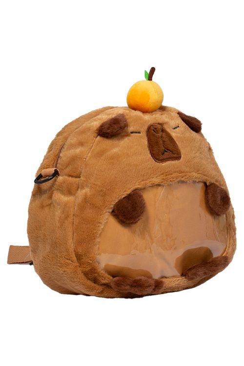 Morral con diseño de capibara