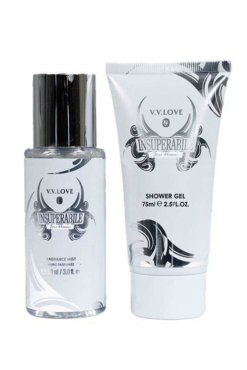 Set gel de baño 75ml + splash 90ml para hombre