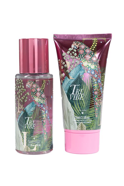 Set crema corporal 75ml + splash 90ml trl vibe