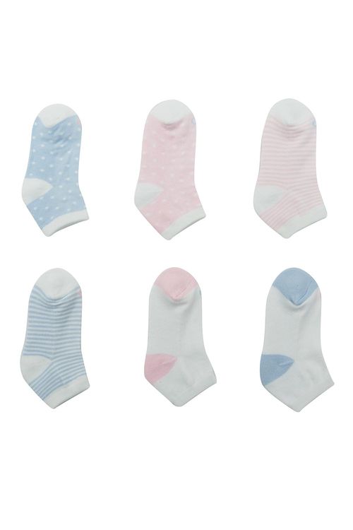 Medias para niñas paquete x6 en algodón