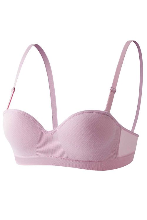 Brasier tipo strapless para adolecentes paquete x2