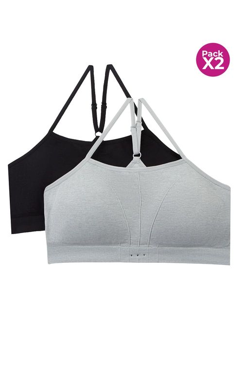 Top seamless paquetería x2
