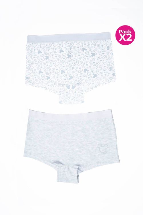 Boxer para adolecentes coleccion Minnie paquete x2