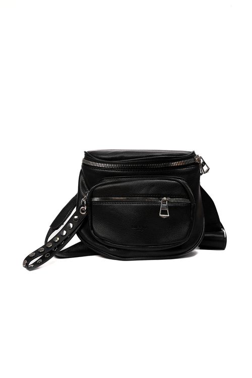Bolso pequeño con diseño metalizado