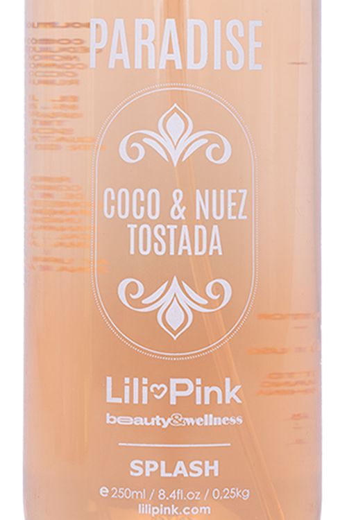 Splash paradise de coco & nuez tostada 250ml