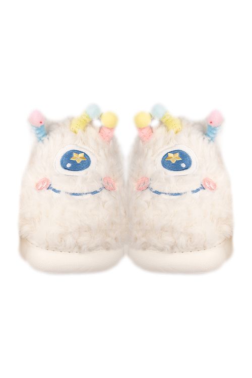 Pantuflas con diseño de monstruos