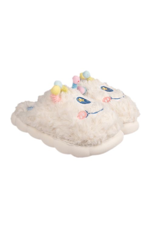 Pantuflas con diseño de monstruos