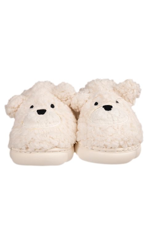 Pantuflas con diseño de animales