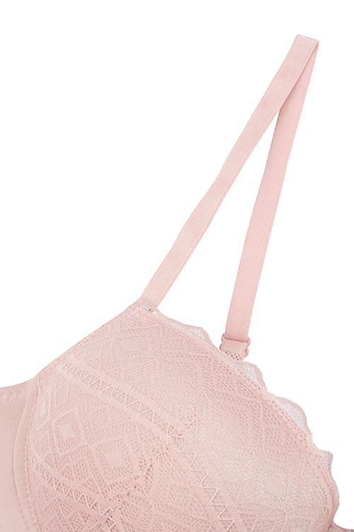 Brasier con diseño strapless copa "b" tiras removibles