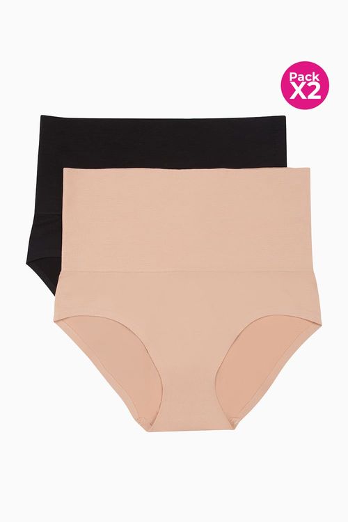 Panty control tecnologia seamless paquete x2