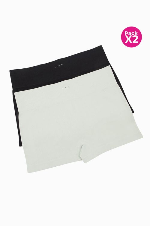 Panty boxer paquete x2 tecologia seamless