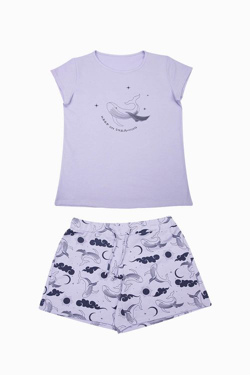 Pijama en conjunto confeccionado en algodón