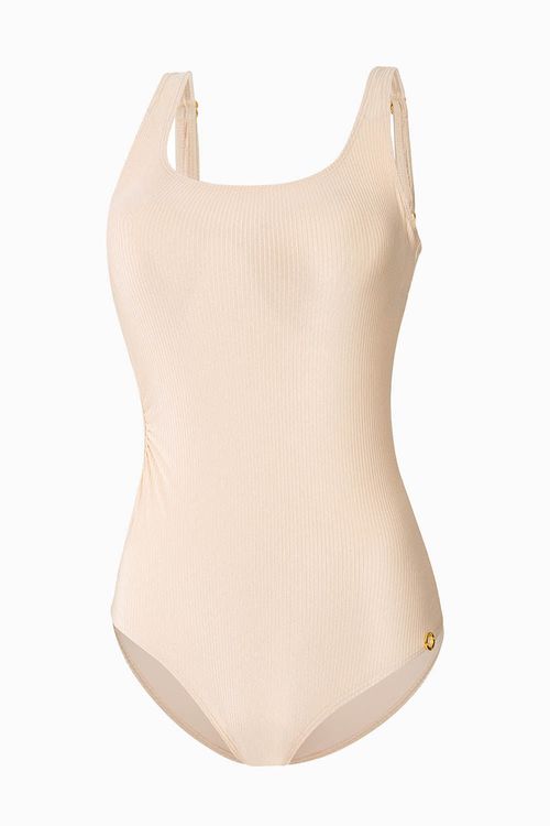 Vestido de baño tipo en enterizo confeccionado en microfibra